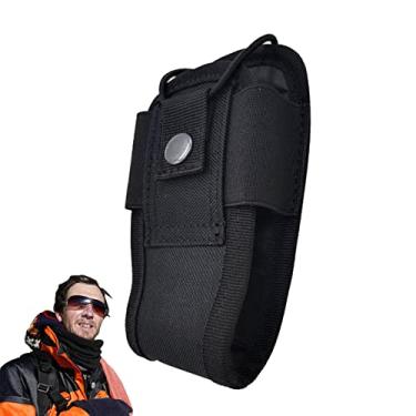 Imagem de Suporte para rádio bidirecional | Bolsa para Rádio Walkie Talkies - Bolsa náilon para cinto serviço coldre para rádio caça interfone bolsa armazenamento ajustável Baodan