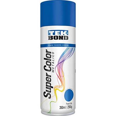 Imagem de Tinta Spray Azul Metálico 350ml 250g Tekbond