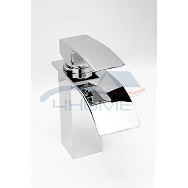 Imagem de Torneira Monocomando Calha Metal Banheiro Lavabo Baixa (25) - Cromo