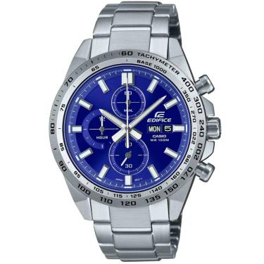 Imagem de Relógio CASIO EDIFICE prata masculino EFR-574D-2AVUDF