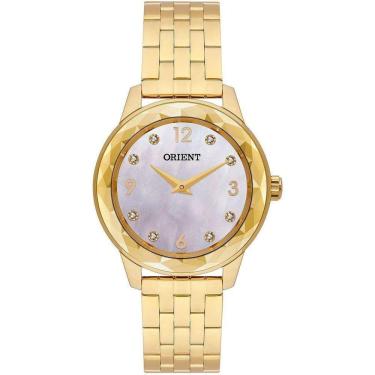 Imagem de Relógio Feminino Orient Dourado Fgss0221 B2Kx