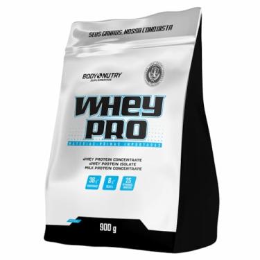 Imagem de Whey Protein Concentrado Isolado Proteico Soro de Leite Refil 900g 36g Proteinas Em 2 Porções Diárias Vitaminas Minerais BCAA Suplemento Pó Fonte Proteínas Carboidratos - Body Nutry (Baunilha)