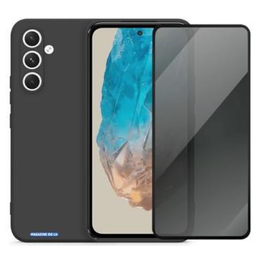 Imagem de Capa Case Anti Queda Para Samsung Galaxy M35 5g +pelicula 3d Privacidade Anti Spy