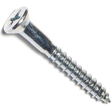 Imagem de Hard-to-Find Fastener 014973293857 Parafuso de madeira centro-oeste, nº 35 x 5 cm, aço, zincado