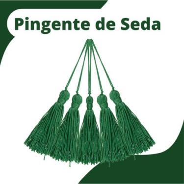 Imagem de Pingente De Seda Tassel - 7.0 cm - 10/50/100 unidades - Enfeite Decora