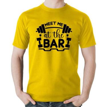 Imagem de Camiseta Algodão Meet Me At The Bar - Foca na Moda, Amarelo, GG