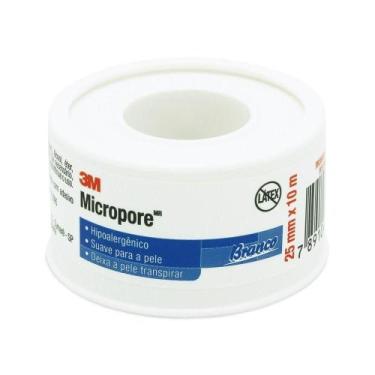 Imagem de Fita Micropore 25mmx10m Branca - 3M