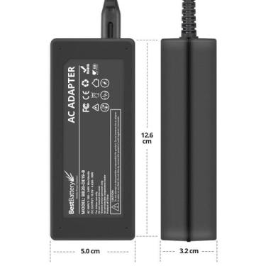 Imagem de Fonte Carregador para Notebook Dell Latitude E6310 - BestBattery, 90 W