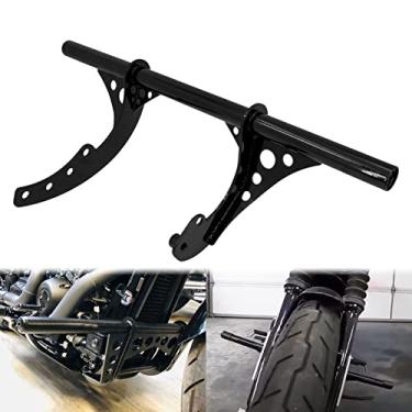 Imagem de CARGLETRUE Protetor De Motor Dianteiro Traseiro Highway Crash Bar Adequado Para Harley Softail Street Bob Low Rider 2018 2019 2020 2021 2022 2023 (Dianteiro)