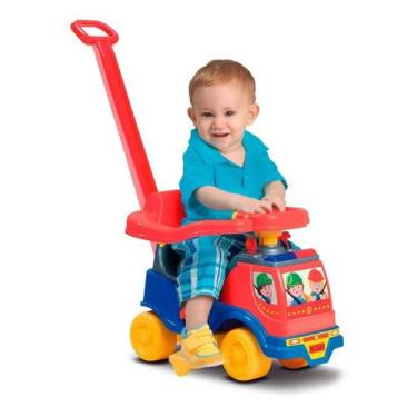 Imagem de Carrinho de Passeio Infantil Totoka Plus Eletrônica Azul - Cardoso Toy