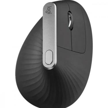Imagem de Mouse Sem Fio Logitech MX Vertical Bluetooth Grafite, Grafite