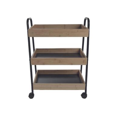 Imagem de Carrinho Loft Bambu - A\CASA