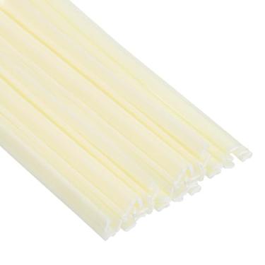 Imagem de YELARXI Hastes de solda de plástico, haste de solda ABS de 9,8 polegadas de alta resistência à prova d'água para reparar para-choques de plástico, caiaques, para-choques, tanques de motocicleta