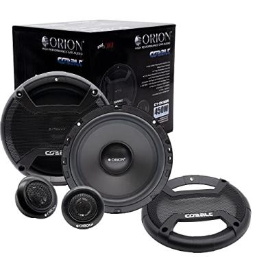Imagem de Orion Cobalt CT-CK655 16,5 cm 4 OHM 2-Way Coaxial Car Speaker, conjunto de 2 alto-falantes kit inclui tweeters