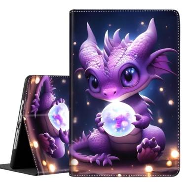 Imagem de Capa para Samsung Galaxy Tab S10 FE Plus 5G, capa protetora durável à prova de choque para tablet Samsung Galaxy Tab S10 FE+ 13,1 polegadas (SM-X620/SM-X626B) 2025, dragão bebê