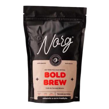 Imagem de Café Norg Bold Brew em grãos 1 kg - Norg Cafés