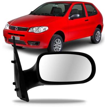 Imagem de Retrovisor Palio 2 Portas 2008 2009 2010 2011 Sem Controle