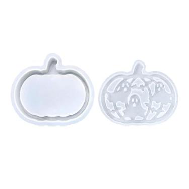 Imagem de Sclmgo Moldes de Silicone para Luminárias de Abóbora, Decorações de Halloween, Ferramentas de Artesanato, Fundição de Resina, Fabricação de Velas, Decorações, Style a