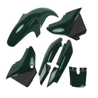 Imagem de Kit Carenagem Pintadas Paralama Rabeta Tampas Ybr 125 2005 até 2008 - 