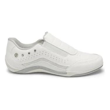 Imagem de Tênis Kolosh Feminino Slip-on Branco, Branco, 37