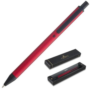 Imagem de Caneta Esferográfica Crown Ref:Di18006v Metalic Vermelha