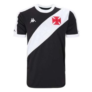 Imagem de Camiseta Kappa Vasco da Gama I 2425 Infantil - Ptobco