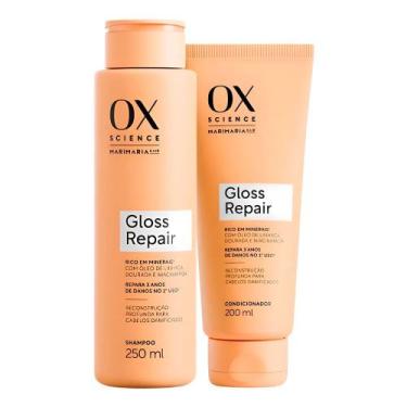 Imagem de Kit OX Science Mari Maria Gloss Repair Shampoo + Condicionador