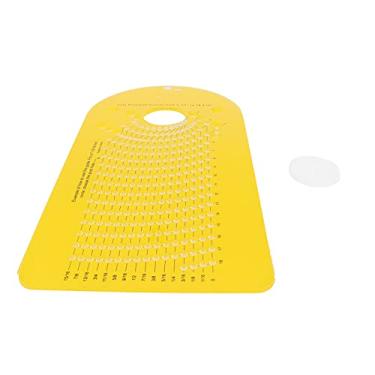 Imagem de Aparador de corte circular, acessório para máquina de trituração de madeira, ferramentas de madeira, ferramenta de recorte de alto-falante, gabarito de corte circular de plástico, acessório para