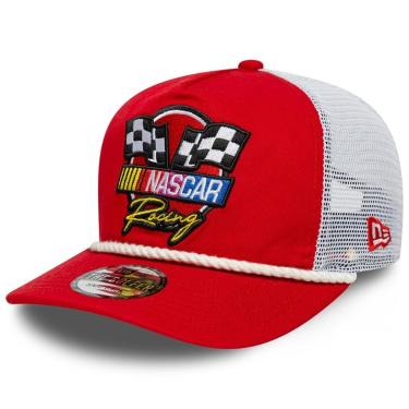 Imagem de BONE NEW ERA THE GOLFER TRUCKER NASCAR CLASSICS FLAG-Masculino