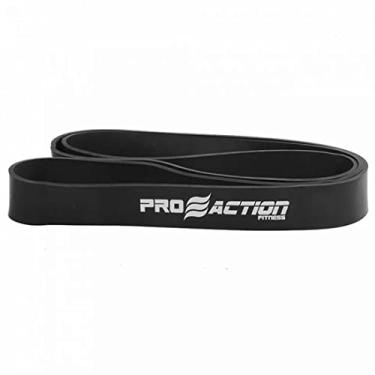 Imagem de Faixa Super Band Elástico Extensor de Borracha Intensidade Extra Forte (Preto - 4,4cm)