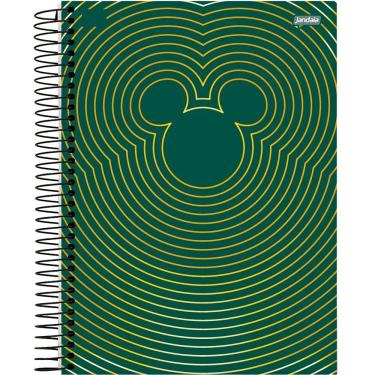 Imagem de Caderno Espiral Universitário Capa Dura 1 Matéria 80f Mickey Arts Office Jandaia Estampa 4