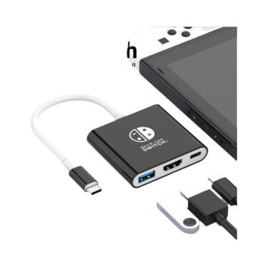 Imagem de Estação De Acoplamento Portátil Tipo C Com HDMI USB 3.0 Hub Compacto P