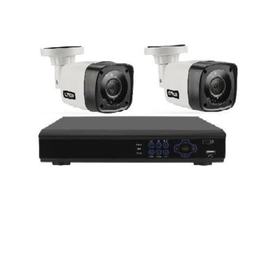 Imagem de Kit cftv 2 Câmeras Segurança 720p Full Hd Dvr Full Hd 4ch S/hd