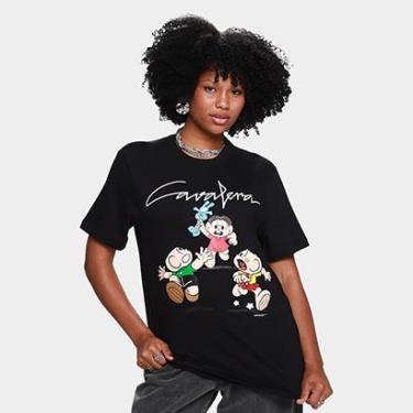 Imagem de Camiseta Cavalera Comfort Assinatura Trio Feminina-Feminino