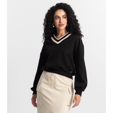 Imagem de Moletom Feminino Rovitex Preto-Feminino