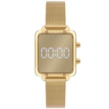 Imagem de Relógio Euro Feminino Fashion Fit Reflexos Dourado - EUMD27AAB/4D Relógio Euro Feminino...