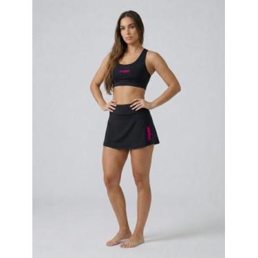 Imagem de Short Saia New Beach Tennis Preto, Preto, G