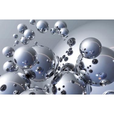 Imagem de Puff Aramado Preto Safira Linho Grafite - V&G Decor