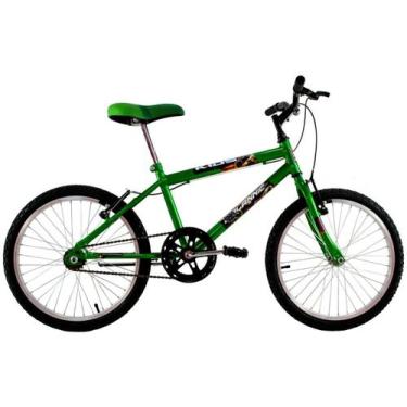 Imagem de Bicicleta Infantil Aro 20 Masculina Cross Kids Verde Neon - Dalannio B