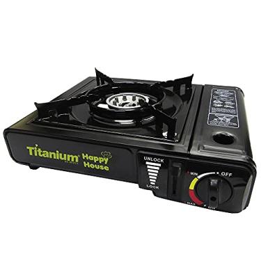 Imagem de Fogareiro Fogão Camping Portátil Cartucho Gás Titanium