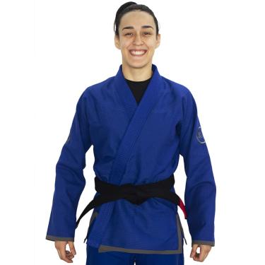 Imagem de Keiko, Kimono Jiu Jitsu Slim Fit, Azul, A0
