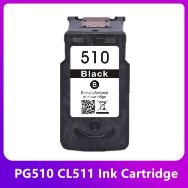Imagem de Cartucho de tinta compatível para Canon  PG510  CL511  PG 510XL  CL 511XL  PG-510  PIXMA  IP2700