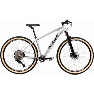 Imagem de Bicicleta Aro 29 Ksw Xlt 12v Garfo com Trava K7 11/50 Freios a Disco Hidráulicos 1x12v Pedivela Hollowtech 34t (Prata, 15)