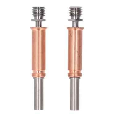 Imagem de Isolamento Térmico Alto Bimetálico de 2 Unidades Com Quebra de Calor Suavemente Interior para Impressora 3D Quebra de Calor Com Liga de Cobre M6x43mm 450-500 ℃ para Kobra 3