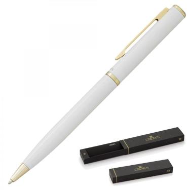 Imagem de Caneta Esfrográfica Crown Ref: Di12601b Capricci Branca