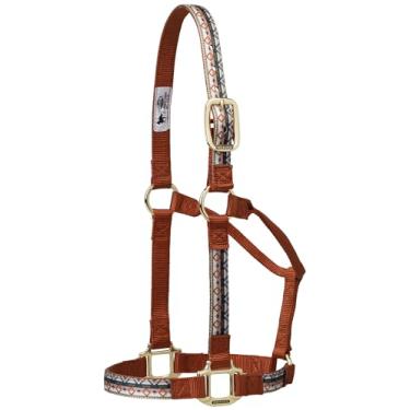 Imagem de Weaver Leather Cabresto de cavalo de nylon com padrão não ajustável, trekking west, médio