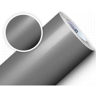 Imagem de contact vinil envelopamento  6Mx50cm Prata - Marca Imprimax colormax