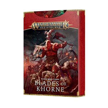 Imagem de Warhammer Age of Sigmar - Blades of Khorne Warscroll Cards