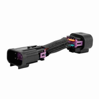 Imagem de 2010-2013 APS Adaptador Premium Arnês para Luzes de Nevoeiro, Chicote de Fio Plug e Play para Luzes Diurnas, Material Preto Abd