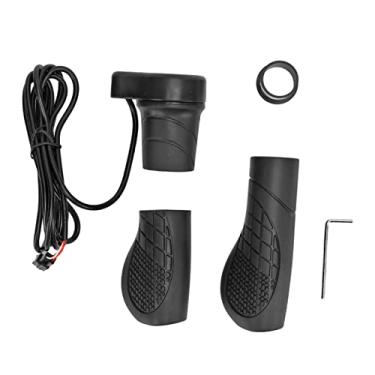 Imagem de Guiador regulador de velocidade de bicicleta elétrica QANYEGN, kits de conversão de bicicleta com motor de acionamento médio, aperto de acelerador de torção de scooter para
